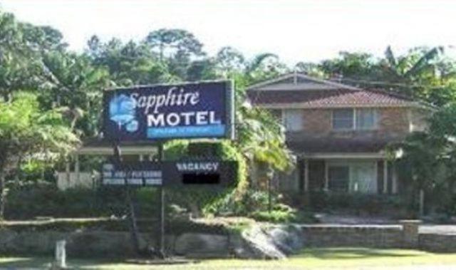 Sapphire Motel Korora Bagian luar foto