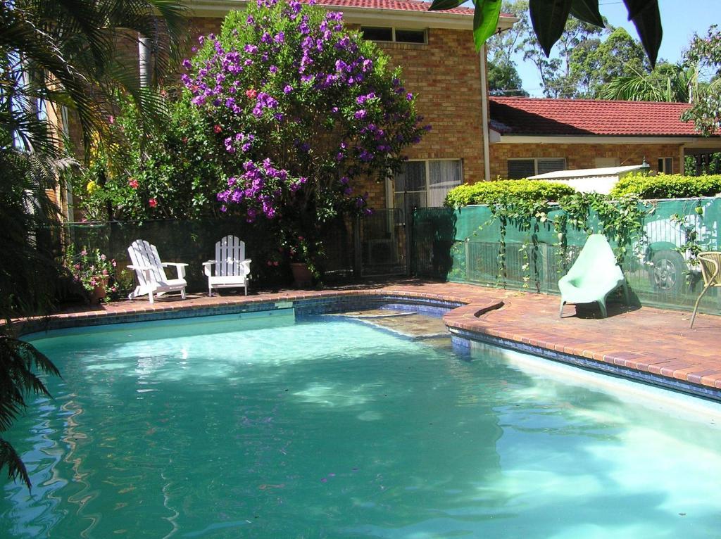 Sapphire Motel Korora Bagian luar foto